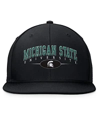 Top of the World Men's Black Michigan State Spartans Bullpen Snapback Hat