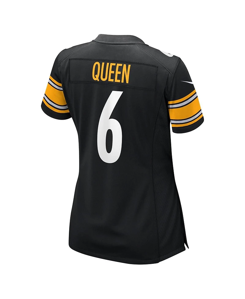 Nike Women's Patrick Queen Black Pittsburgh Steelers Game Player Jersey