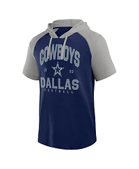 Logo Athletic Men's Navy Dallas Cowboys Prime Hoodie T-Shirt