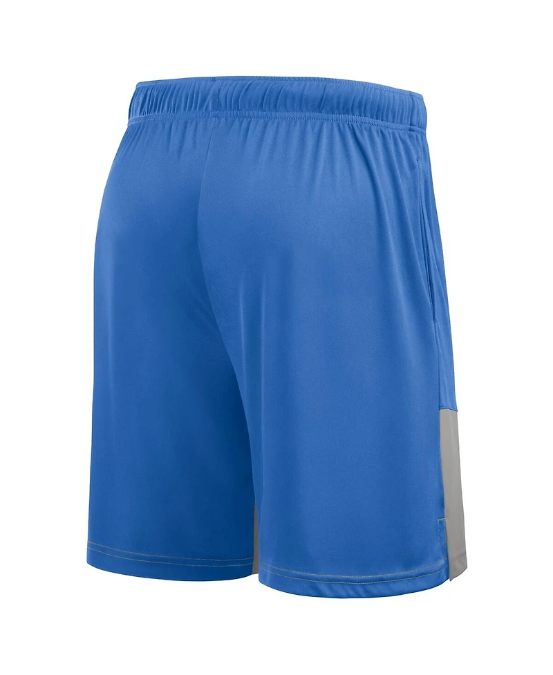 Logo Athletic Men's Blue Detroit Lions Best of the Shorts