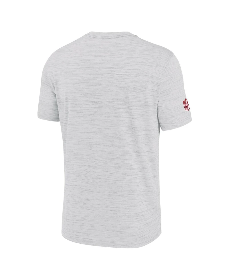 Nike Men's Ash Kansas City Chiefs Sideline Velocity Performance T-Shirt