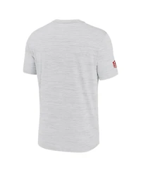 Nike Men's Ash Kansas City Chiefs Sideline Velocity Performance T-Shirt