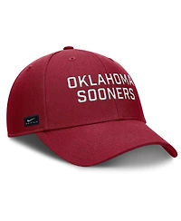 Nike Men's Crimson Oklahoma Sooners Rise Practice Adjustable Hat