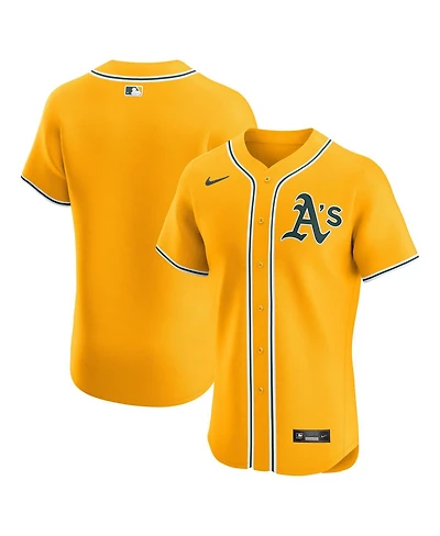 Nike Men's Gold Athletics Alternate 2 Elite Jersey