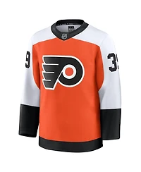 Fanatics Men's Matvei Michkov Orange Philadelphia Flyers Home Premium Jersey
