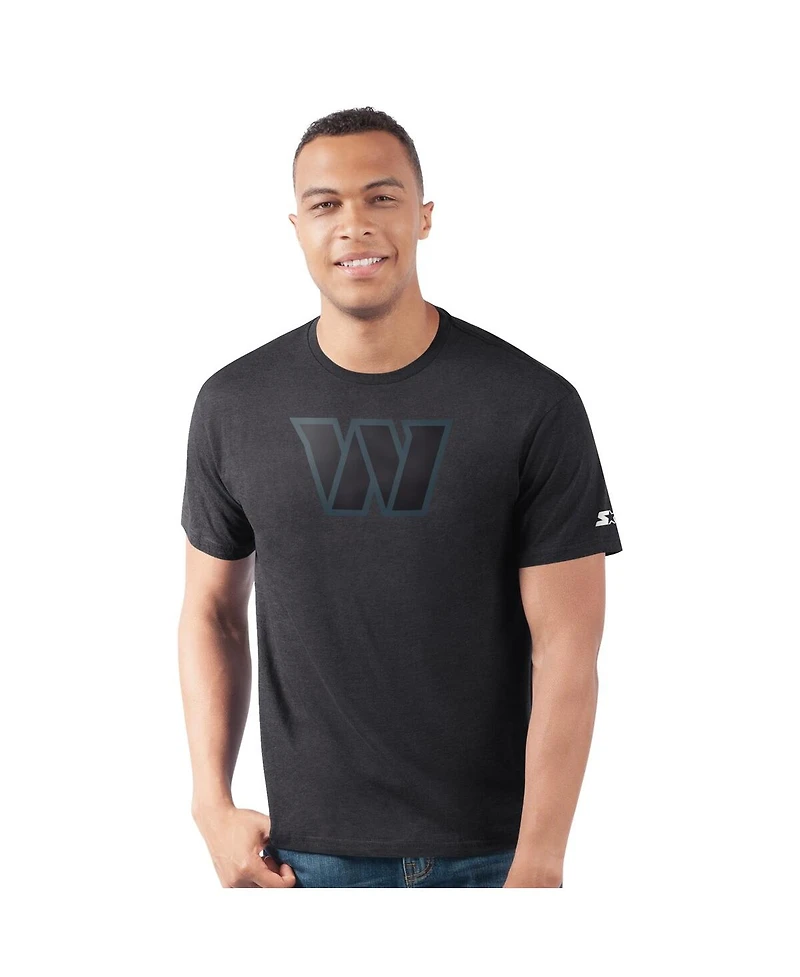 Starter Men's Black Washington Commanders Prime Time T-Shirt