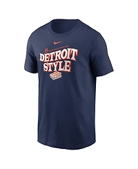 Nike Men's Navy Detroit Tigers Local Hometown T-Shirt