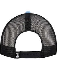 Flomotion Men's Light Blue/Black Infested Trucker Adjustable Hat