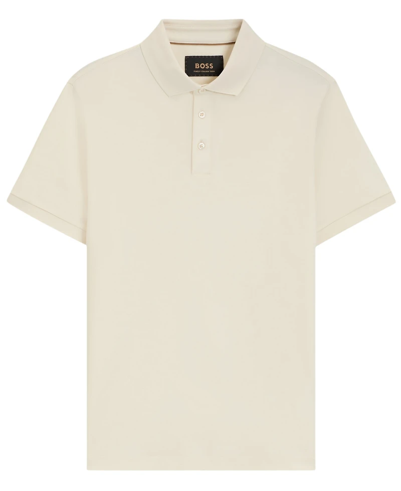 Boss by Hugo Men's Mercerized Italian Cotton Regular-Fit Polo Shirt