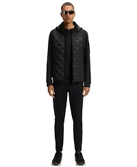 Boss by Hugo Men's Down-Filled Welded Logo Jacket