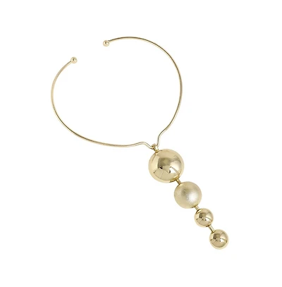 Sohi Balldrop Statement Necklace