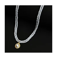 Sohi Pellet Multi-Layer Necklace