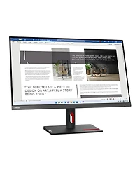 Lenovo ThinkVision S27i-30 27" 16:9 Full Hd 100Hz Ips Wled Lcd Monitor, Storm Gray