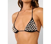 WeWoreWhat Women's Triangle Top