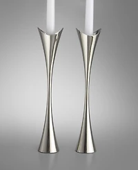 Nambe 11" Curve Candlesticks