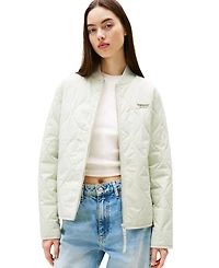 Tommy Jeans Women's Onion Quilt Logo Jacket