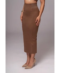 Jluxlabel Women's Phoenix Suede Skirt