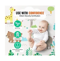 Slickblue Baby Play Mat Kids Crawling Soft Activity Floor Playmat 2 Side