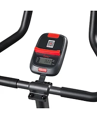 Sunny Health & Fitness Smart Motorized Mini Exercise Bike with 18 Speed Levels, Free SunnyFit App Bluetooth Link