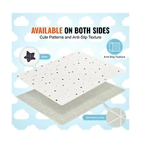 Slickblue Two-Sided Soft Baby Play Mat for Crawling and Activity Kids Floor Mat