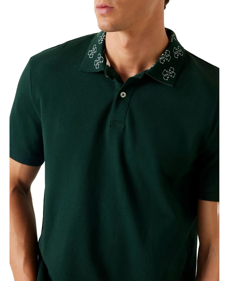 Guess Men's Short Sleeve Polo Shirt