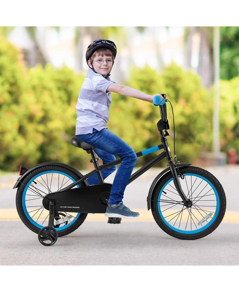 Kids Bike with Adjustable Handlebar and Saddle