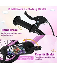 14 Inch Kids Bike for 3-8 Years Old Sport Bicycle with Adjustable Handlebar and Saddle