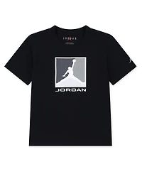 Jordan Toddler and Little Boys Flight Essentials Boxed Logo 3.0 T-Shirt