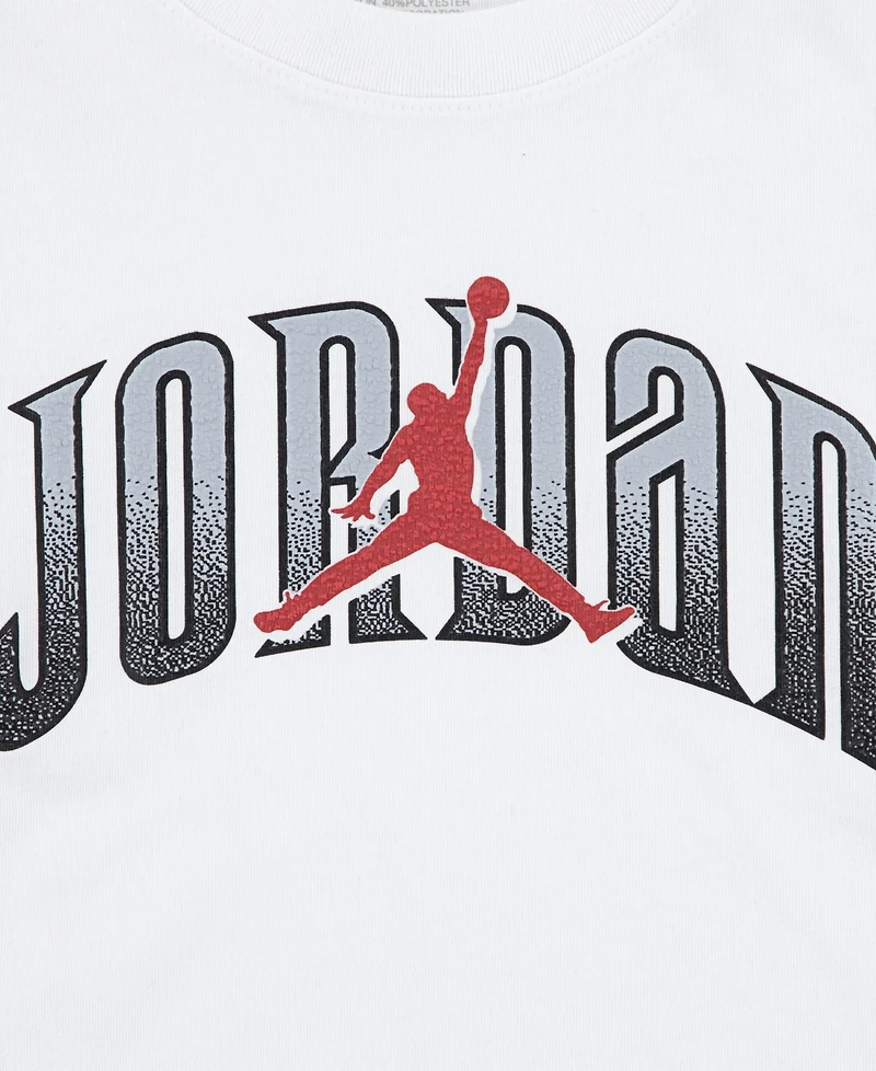 Jordan Toddler and Little Boys Global Arch T-Shirt