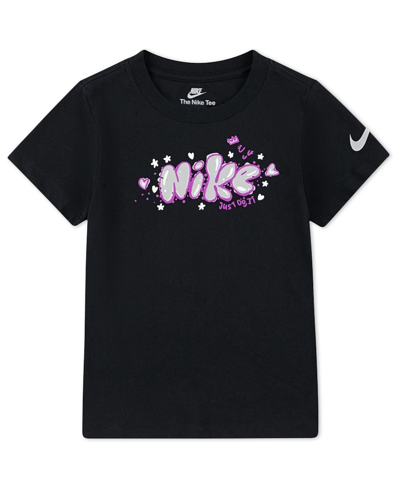 Nike Little Girls Essentials Ringlet T-Shirt