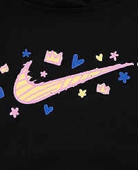 Nike Little Girls Essentials Fleece Hoodie