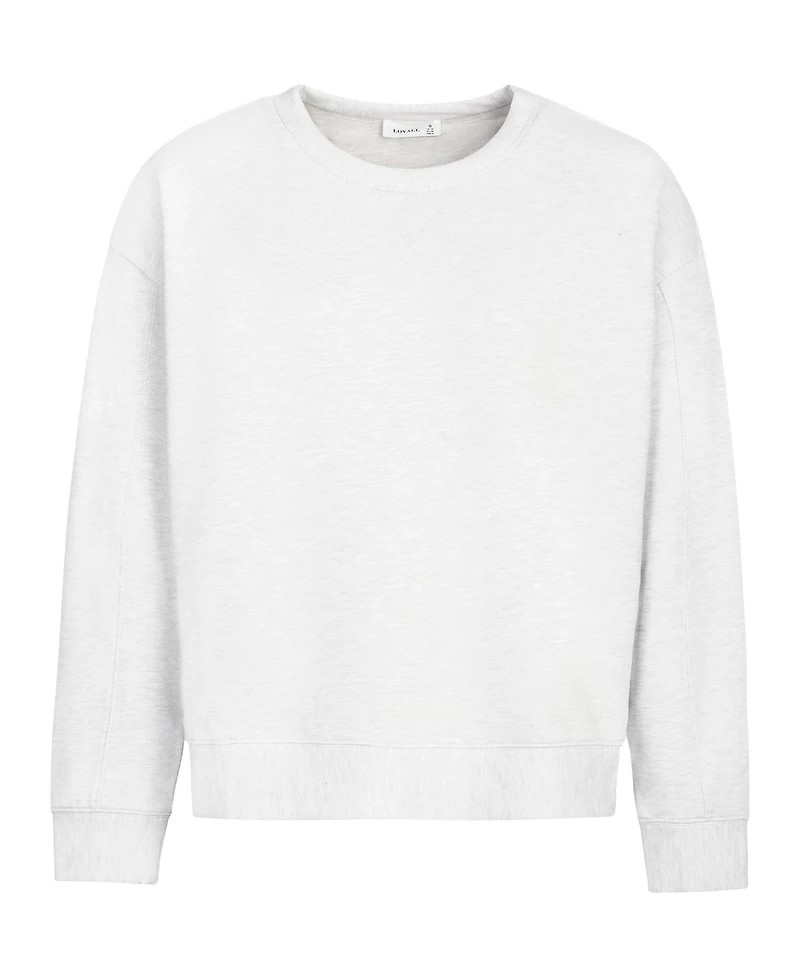 Lovall Women's Luxe Lounge Regular Jogger + Sweatshirt