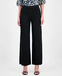 Anne Klein Women's Knit Wide-Leg Pants