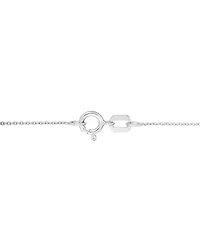 TruMiracle Diamond Solitaire 18" Pendant Necklace (3/4 ct. t.w.) in 14k White Gold