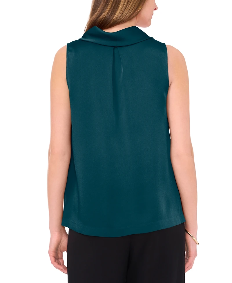 Vince Camuto Women's Sleeveless Cowl Neck Top