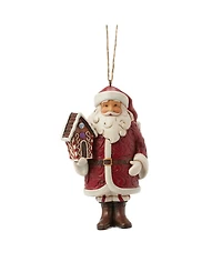 Jim Shore Gingerbread Santa Ornament
