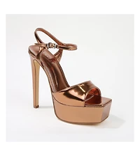 Genevieve Ii Ankle Strap Stiletto Platform Heels