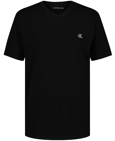 Calvin Klein Big Boys Monologo V-Neck T-Shirt