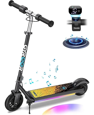Gyroshoes H30 Max Electric Scooter for Kids, Led Dispaly, 150W Powerful Motor, Dual Brake System, Adjustable Height and Speed, Best Presents Kids