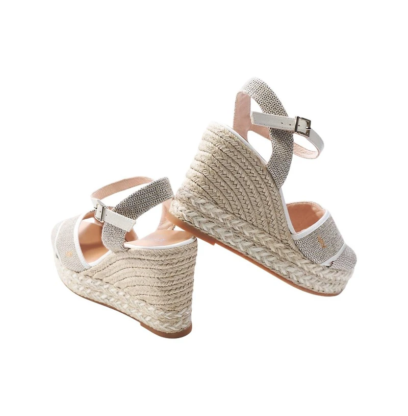 Empuria Canvas Espadrille Sandal Wedges