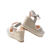 Empuria Canvas Espadrille Sandal Wedges