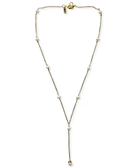 Minu Jewels Freshwater Pearl 18" Lariat Necklace
