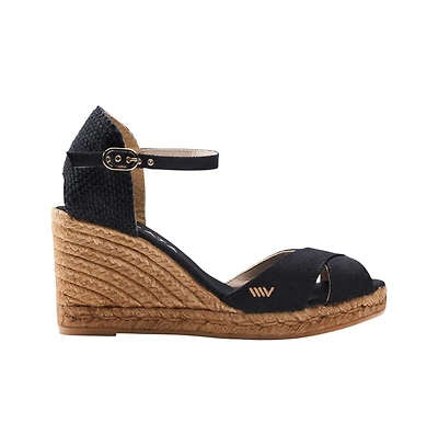 Aiguablava Canvas Espadrille Sandal Wedges