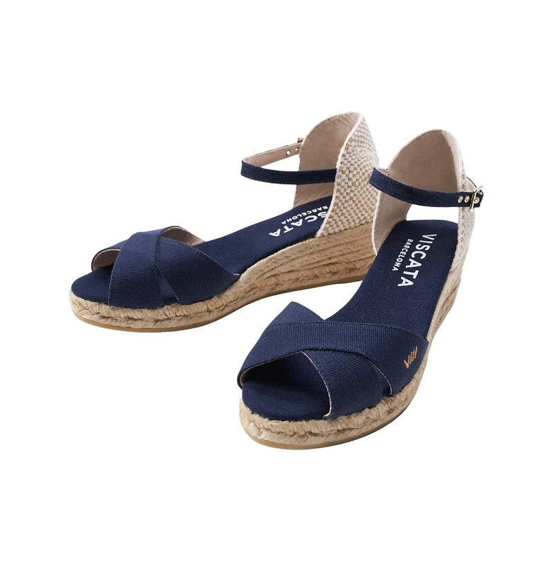 Salina Canvas Espadrille Sandal Wedges