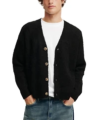 Cotton On Men's Cropped Cardigan Sweater