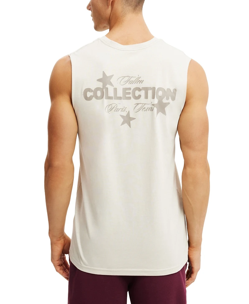 Cotton On Men's Graphic Muscle Tank Top