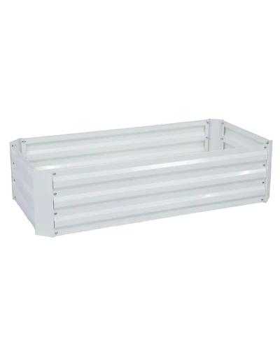 Galvanized Rectangle Raised Garden Bed