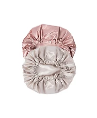 Night 2-pack Satin Shower Cap