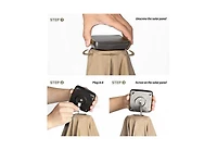 One 9' Solar 32 Lighted Patio Table Market Push Button Tilt