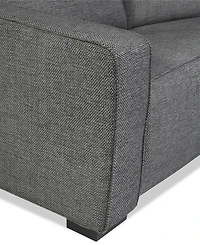 Miren -Pc. Fabric Sectional with Power Headrest Recliners